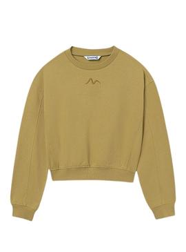 Moletom Mayoral mostarda para menina