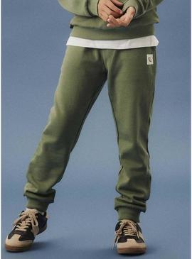 Calça de fato de treino Name It Nello verde para menino