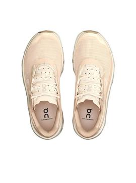 Tênis On Cloudmonster Void coral para mulher