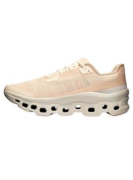 Tênis On Cloudmonster Void coral para mulher