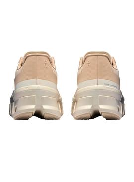 Tênis On Cloudmonster Void coral para mulher