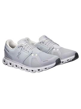 Sapatilhas On Running Cloud 6 cinza para homem.