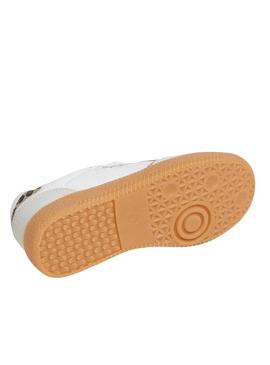 Sapatos Pepe Jeans Ball branco para menina.