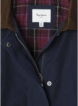 Jaqueta Pepe Jeans Erica marinho para menina.
