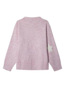Camisola Pepe Jeans Bekky rosa para menina