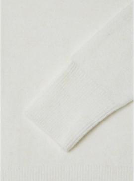 Camisola Pepe Jeans Bibby branca para menina.