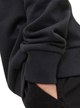 Moletom Jack and Jones Caleb Varsity Preto criança