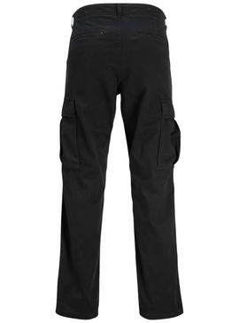 Calça Jack and Jones Kane Jonnie preta criança