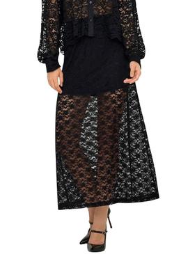 Saia Only Chigo preta para mulher