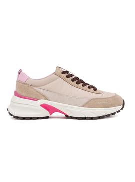 Sapatilhas Calvin Klein Jeans Hike Runner rosa para mulher