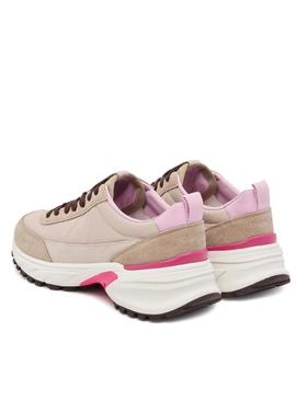 Sapatilhas Calvin Klein Jeans Hike Runner rosa para mulher