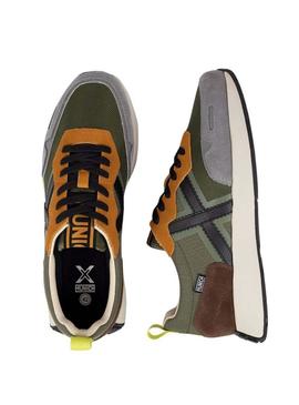 Sapatilhas Munich Xemine 82 verde para homem.