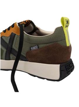 Sapatilhas Munich Xemine 82 verde para homem.