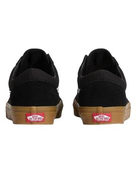 Tênis Vans Old Skool preto para homem.