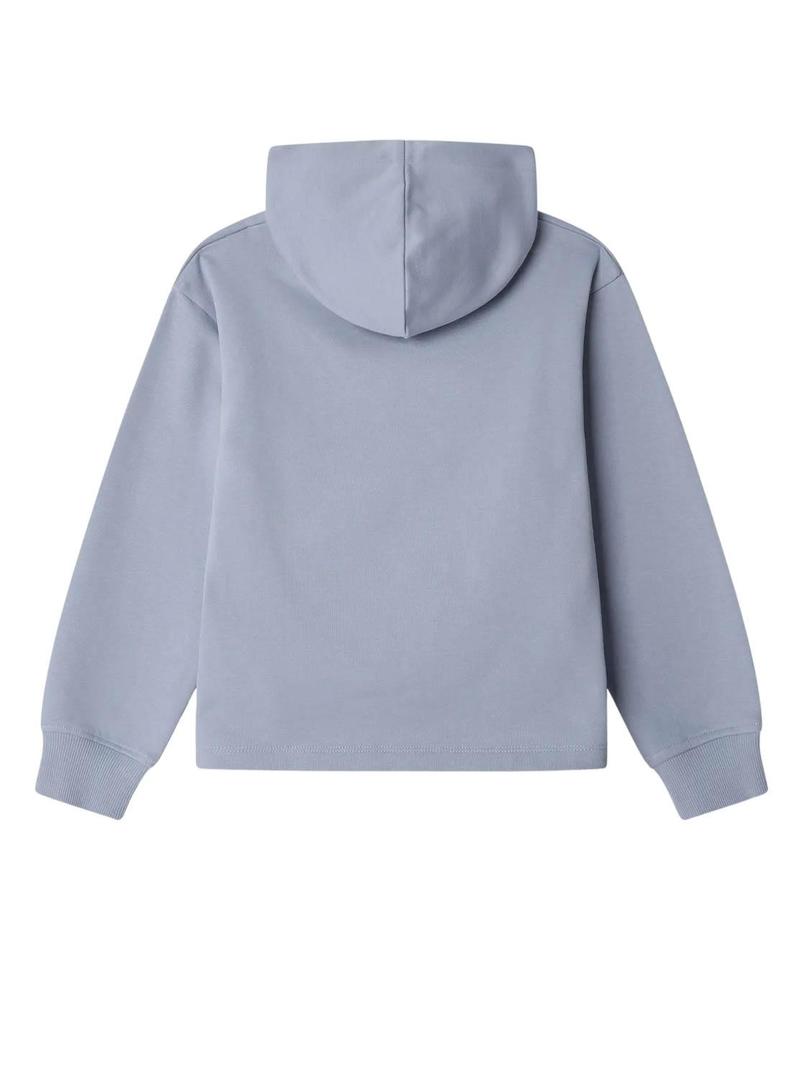 Moletom Pepe Jeans Anne azul para meninas