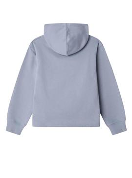 Moletom Pepe Jeans Anne azul para meninas