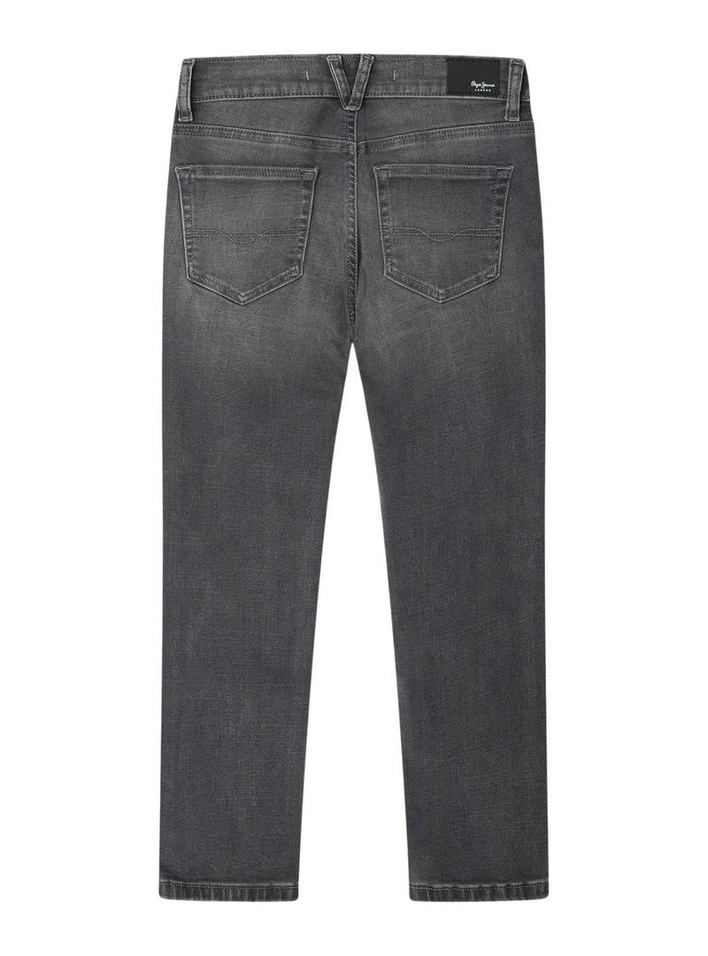 Calça jeans Pepe Jeans Cashed cinza para menino.