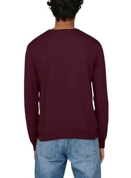 Camisola Only and Sons Wyler em bordô para homem