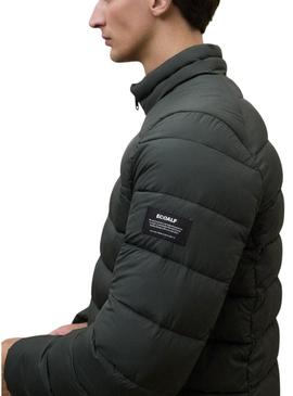 Jaqueta Ecoalf Beret verde para homem.