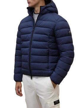 Jaqueta Ecoalf Aspen azul para homem