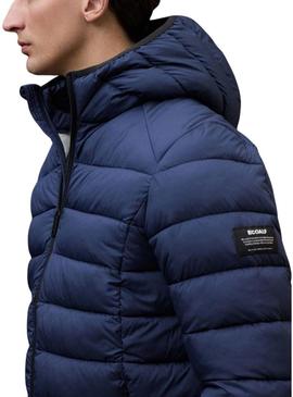 Jaqueta Ecoalf Aspen azul para homem
