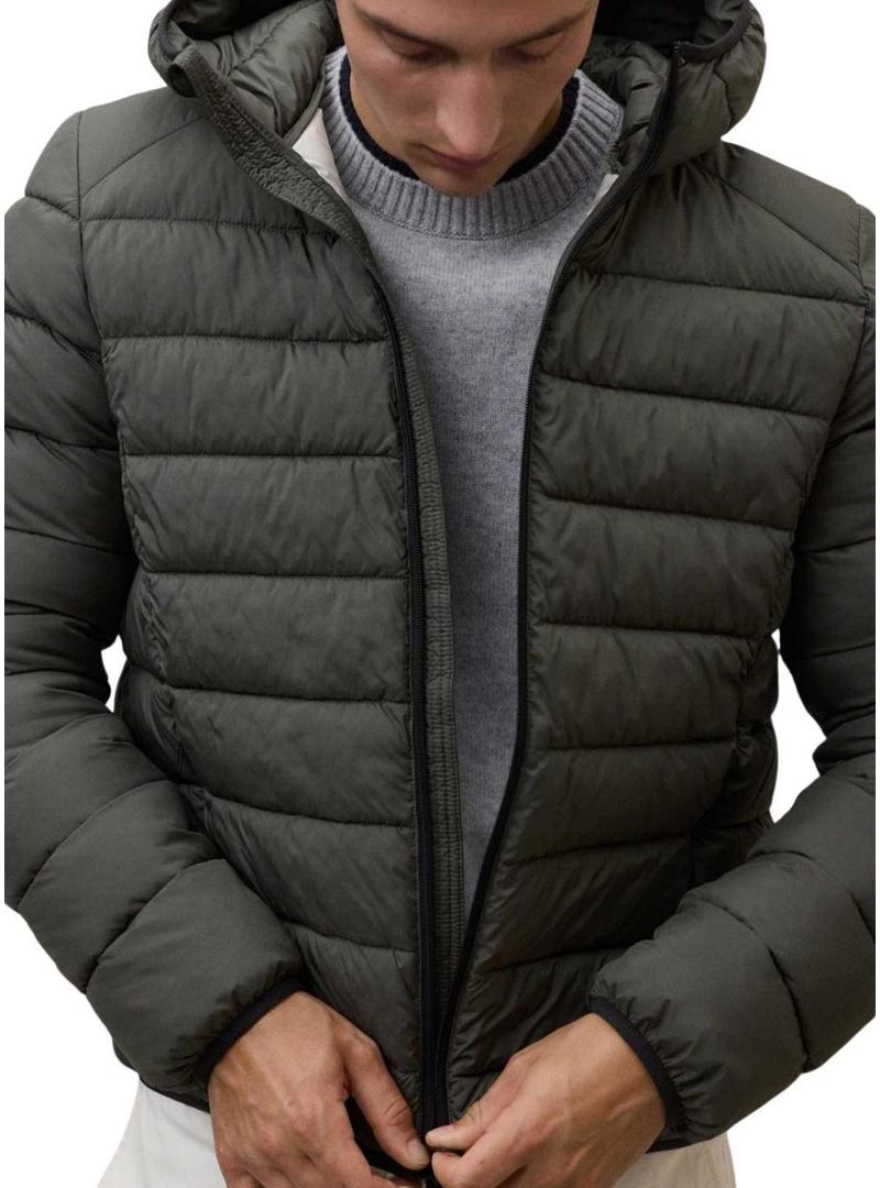 Jaqueta Ecoalf Aspen verde para homem.