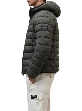 Jaqueta Ecoalf Aspen verde para homem.