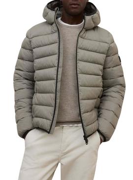 Jaqueta Ecoalf Aspen bege para homem.