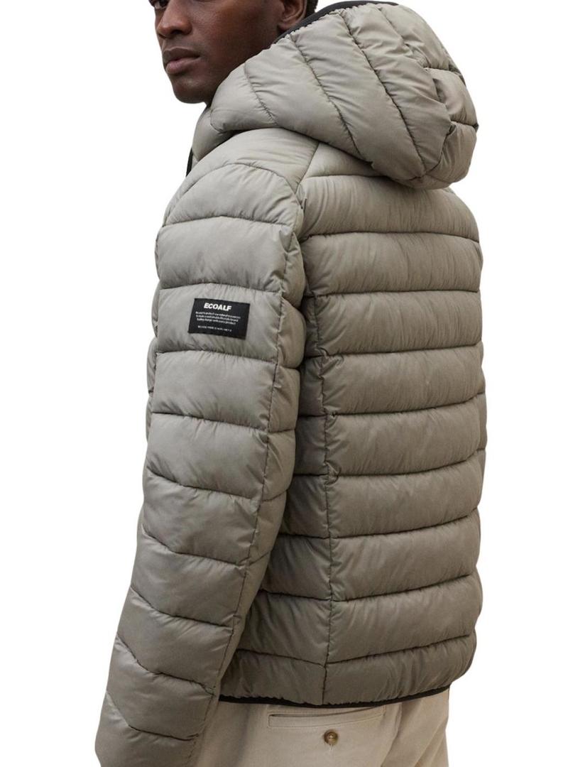 Jaqueta Ecoalf Aspen bege para homem.