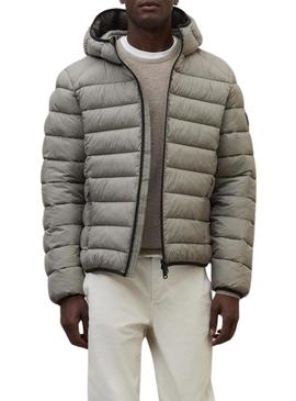 Jaqueta Ecoalf Aspen bege para homem.