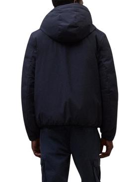 Casaco Ecoalf Cartes azul-marinho para homens.