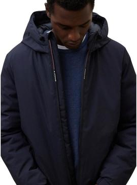 Casaco Ecoalf Cartes azul-marinho para homens.