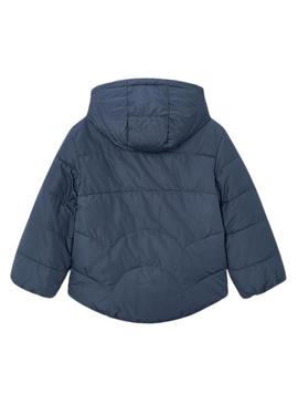 Casaco Mayoral reversível acolchoado azul menina