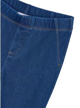 Leggings Mayoral flare escuro para menina.