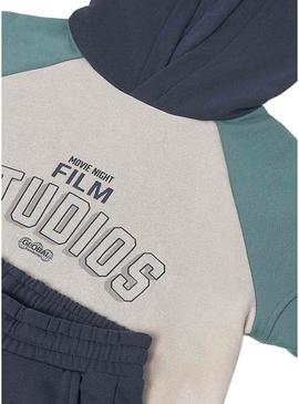 Fato de treino Mayoral bloqueio marinho para menino