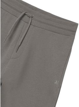 Calça esportiva básica cinza da Mayoral para meninos.
