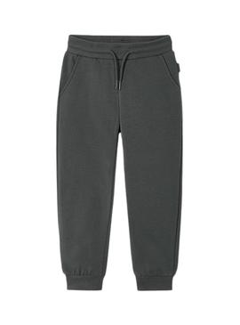 Calça desportiva básica cinza para menino da marca Mayoral