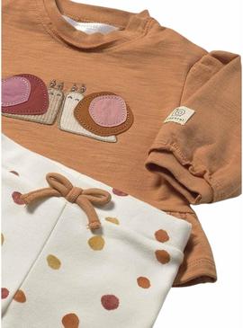 Conjunto de leggings Mayoral de 4 peças para bebê.