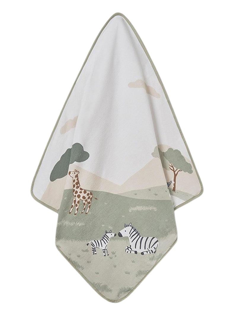 Toalha verde para bebê da Mayoral