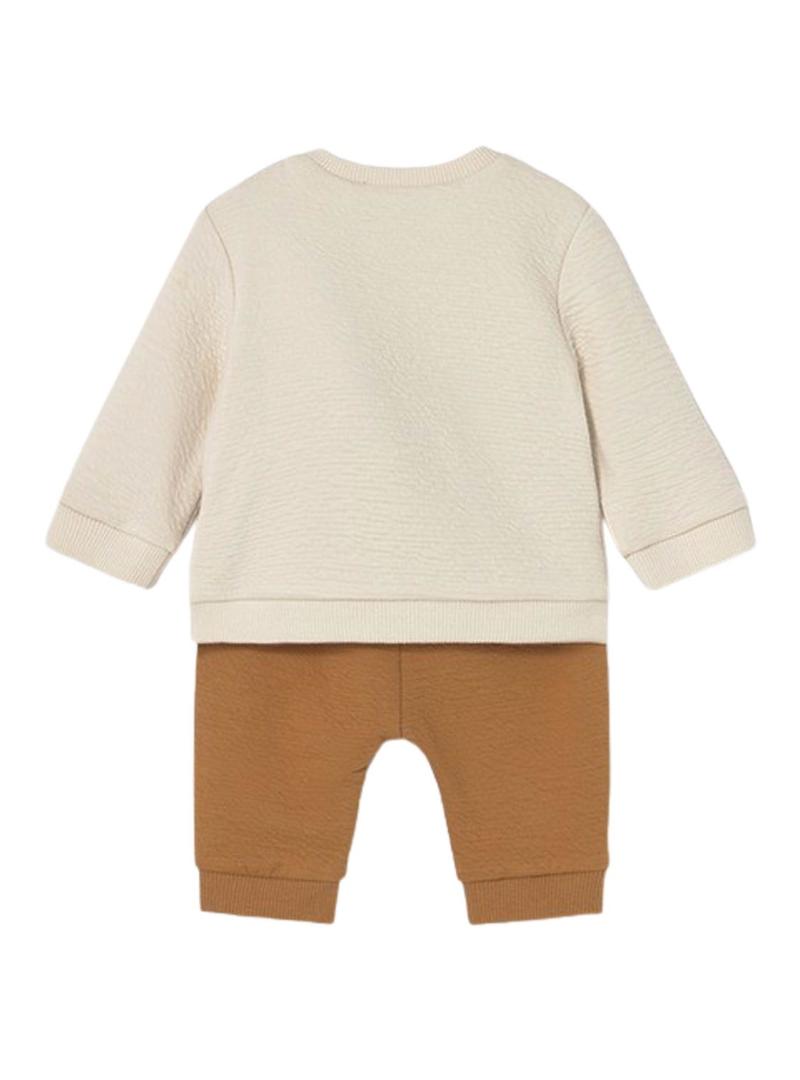 Conjunto de 4 peças caracol Mayoral para bebê.