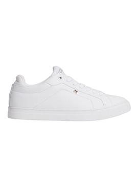 Sapatilhas Tommy Hilfiger Icon branco para mulher.