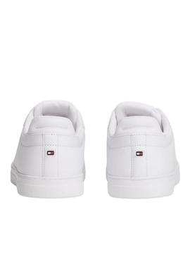 Sapatilhas Tommy Hilfiger Icon branco para mulher.