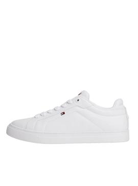 Sapatilhas Tommy Hilfiger Icon branco para mulher.