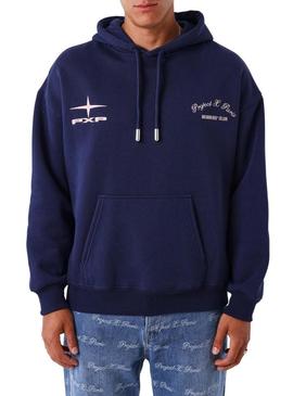 Moletom Project x Paris Member's Club violeta para homem.