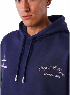 Moletom Project x Paris Member's Club violeta para homem.