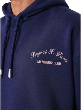 Moletom Project x Paris Member's Club violeta para homem.