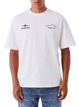 Camisa Project x Paris Member's Club branca para homem.