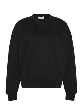 Moletom Calvin Klein Jeans Archive Logo preto para mulher