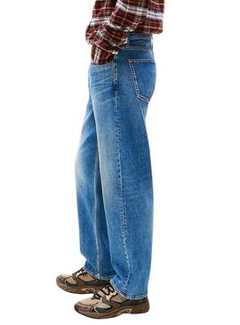 Calça jeans Tommy Jeans Sonny regular BI0134 preta para homem.