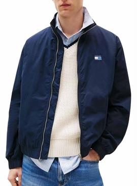 Jaqueta Tommy Jeans Essential marinha regular para Homem